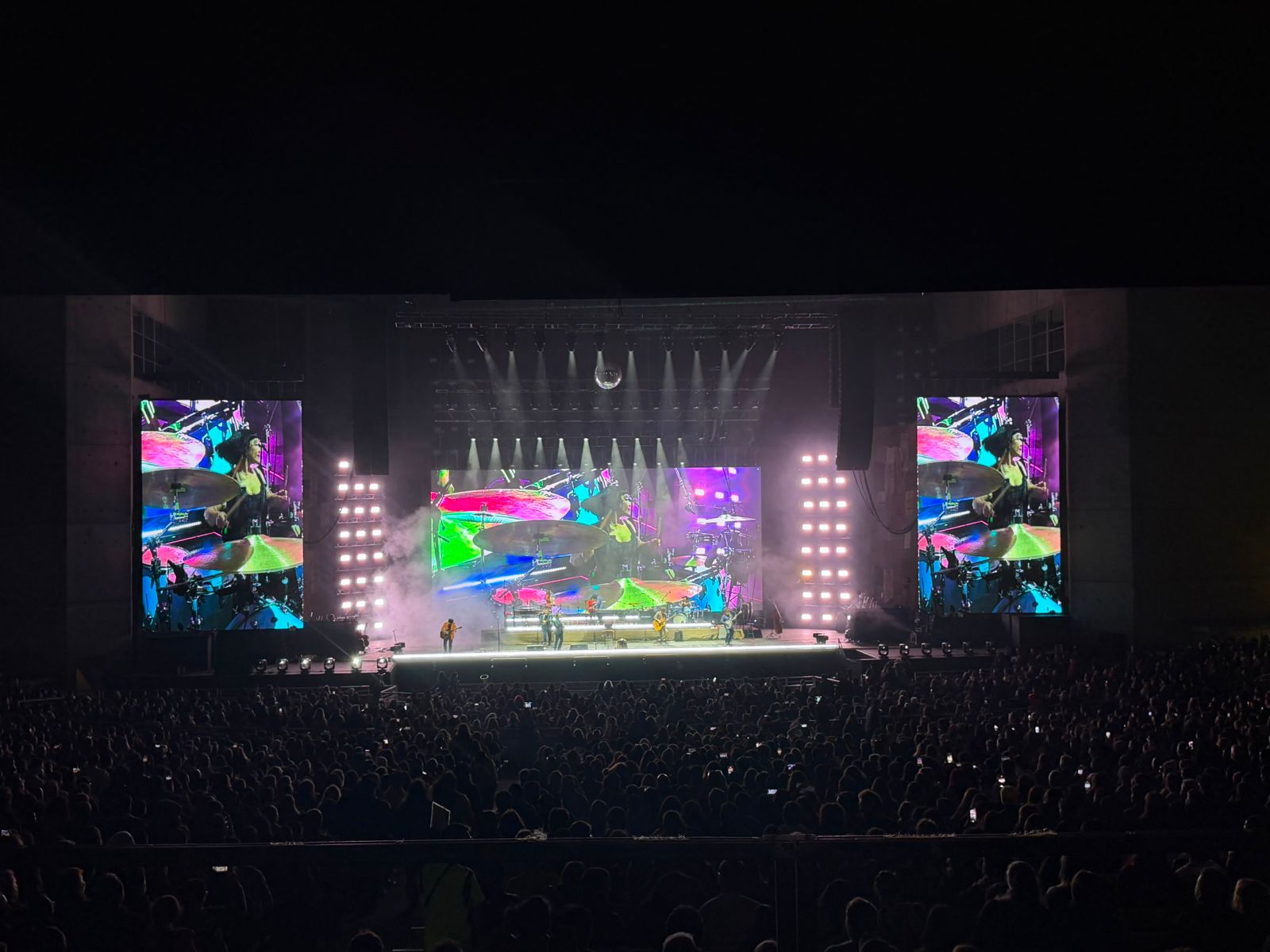 Producción técnica AUPRO en un concierto de gran formato